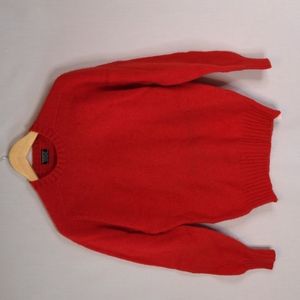 Vintage Brooks Brothers red sweater size 40